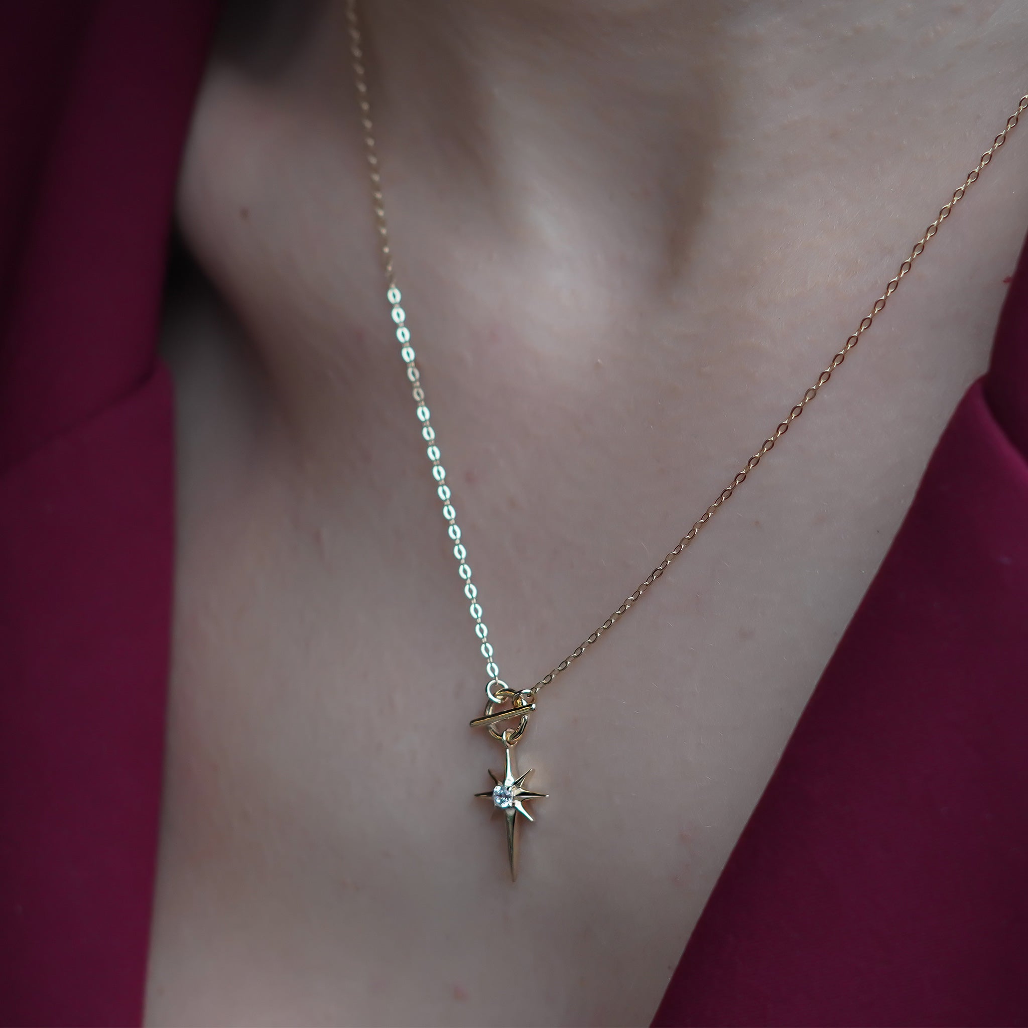 Taşlı Sirius Kolye