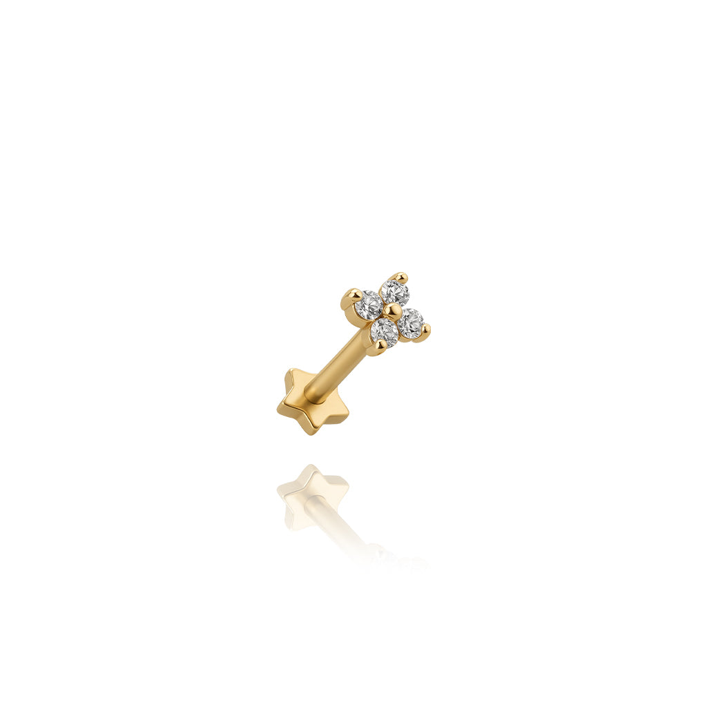 Taşlı Tragus Küpe