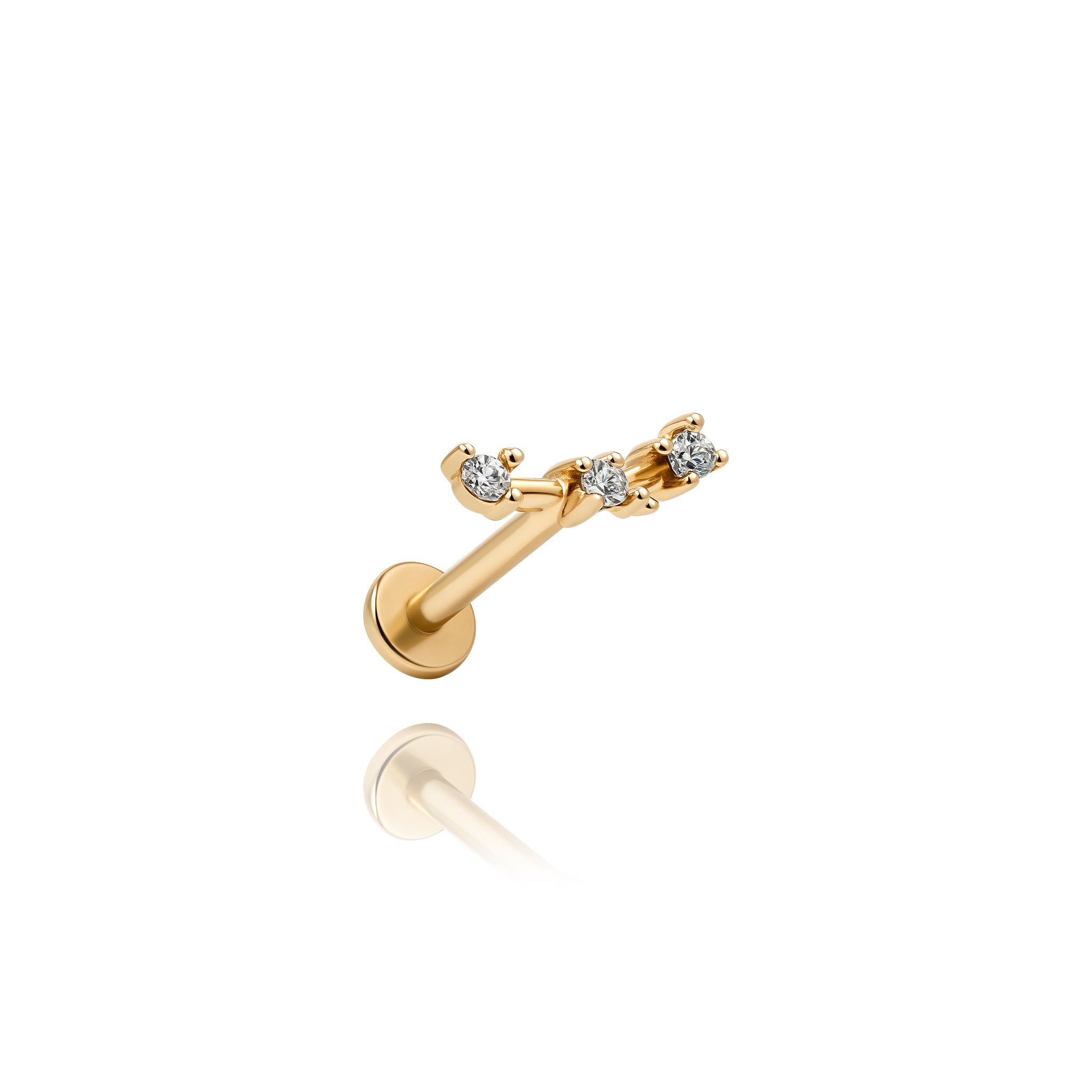 Three Small Stone Piercing