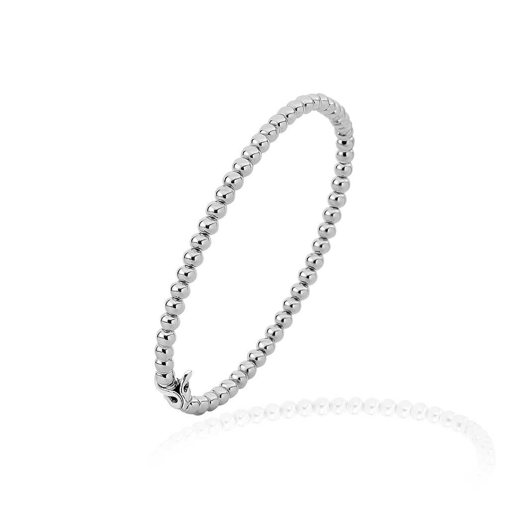 Top Top Bilezik - Beyaz