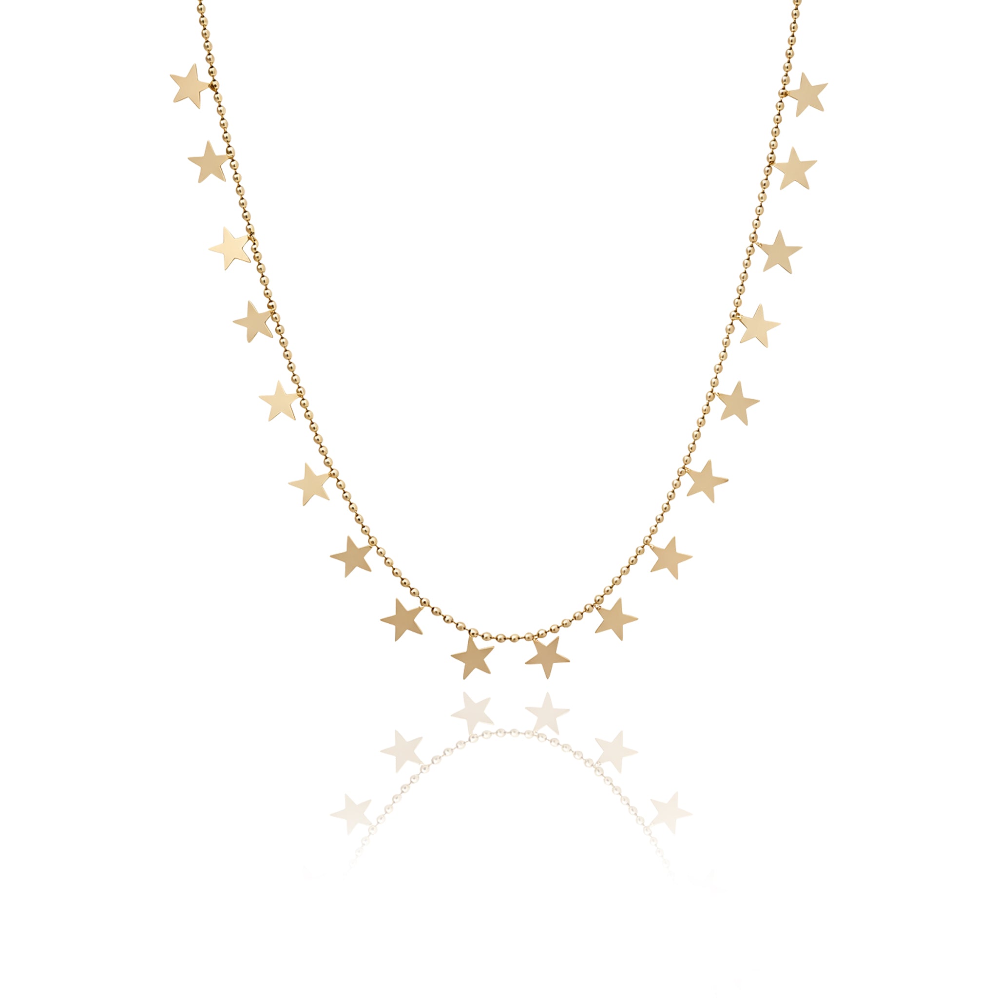 Yıldız Sıralı Kolye